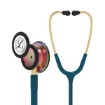 گوشی پزشکی لیتمن کلاسیک 3 آبی کاربنی رنگین کمانی